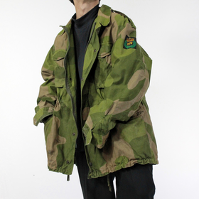 群馬県 高崎市 古着屋en Norway military field jacket