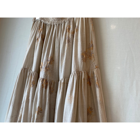 群馬県 高崎市 古着屋en embroidery design long skirt
